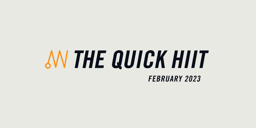 THE FEBRUARY QUICK HIIT