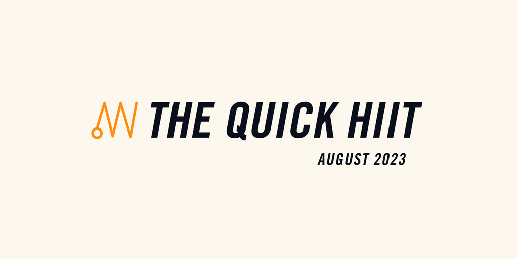 THE AUGUST QUICK HIIT