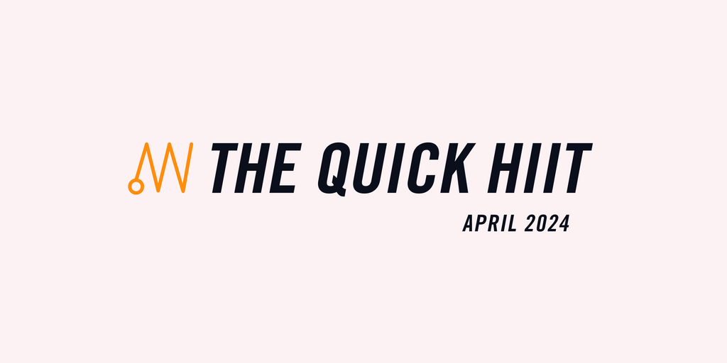 THE APRIL QUICK HIIT