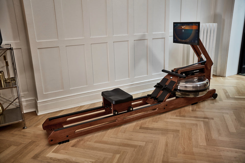 rower in living space